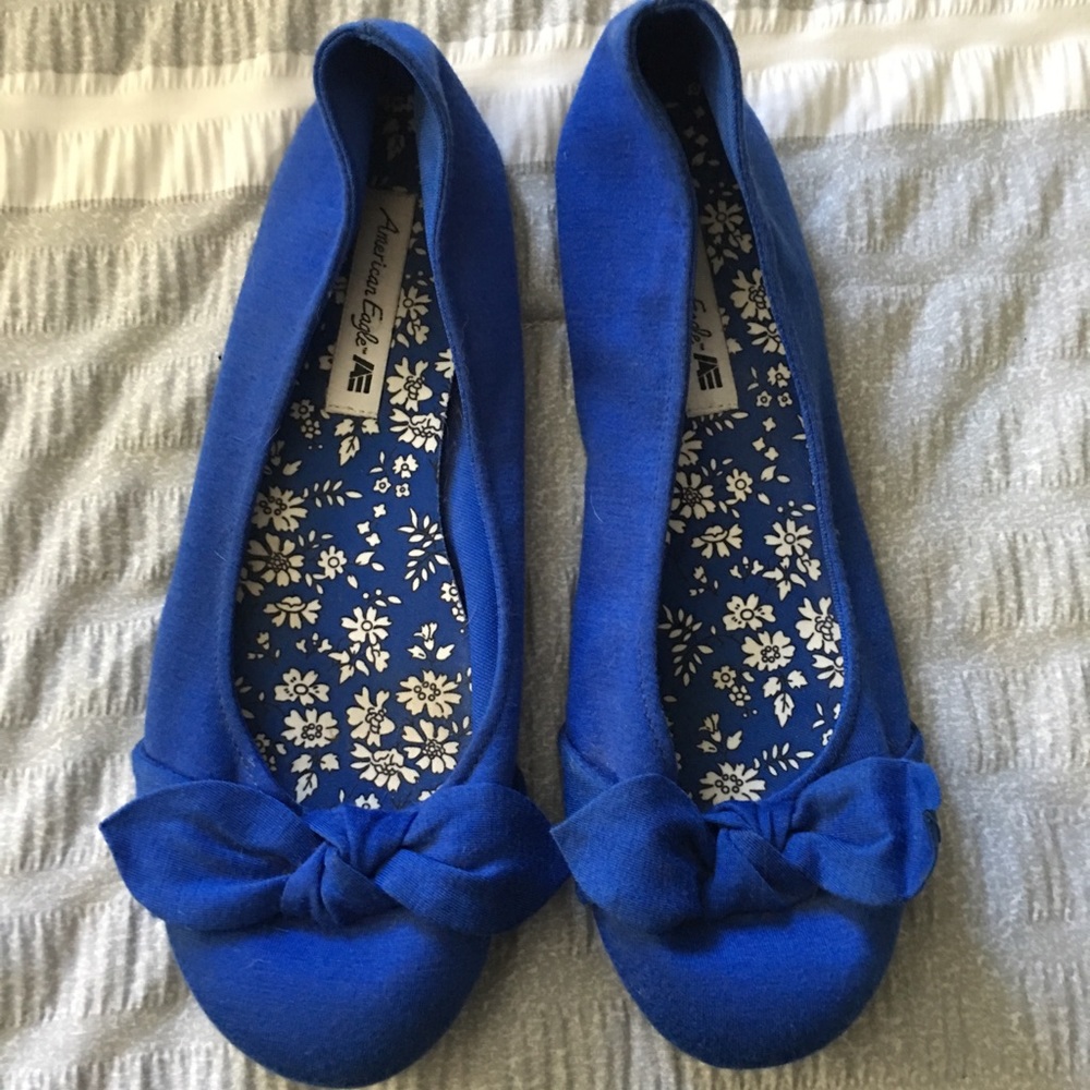 Royal Blue American Eagle Flats